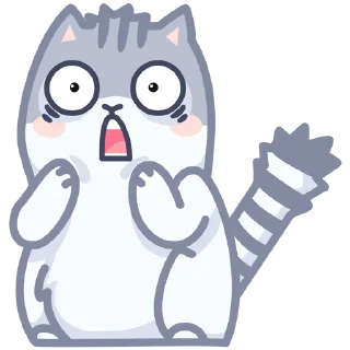 Sticker серый персик - 2