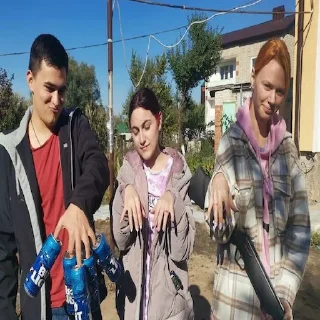 Стикер Шизоид и его шизоидики by @linaliiberr - 9