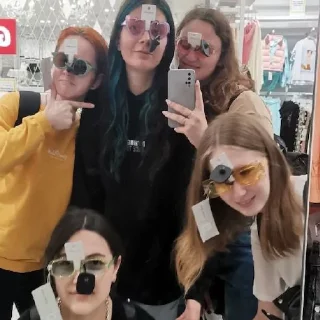 Стикер Шизоид и его шизоидики by @linaliiberr - 11