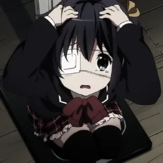 Sticker Rikka Takanashi @anime_sticks - 2