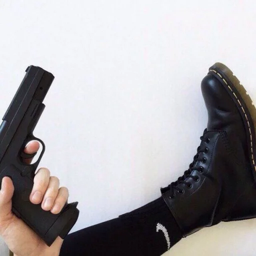 weapon person firearm