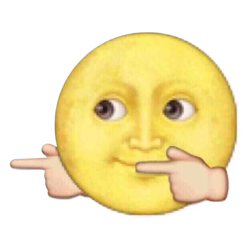 smiley cheek illustration