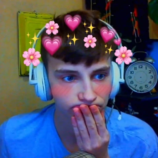 person indoor human face