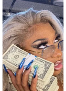 Стикер MEGAN THE STALLION 🍷BY MELLY 💫 - 10