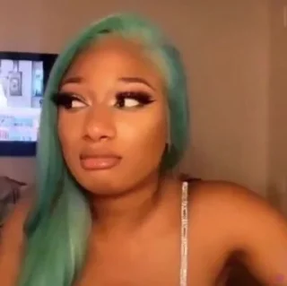 Стикер MEGAN THE STALLION 🍷BY MELLY 💫 - 11