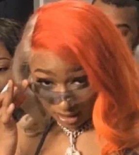 Стикер MEGAN THE STALLION 🍷BY MELLY 💫 - 7