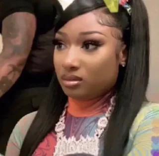 Стикер MEGAN THE STALLION 🍷BY MELLY 💫 - 0