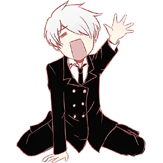 Sticker Оттенки серебра @Nyasticks - 8