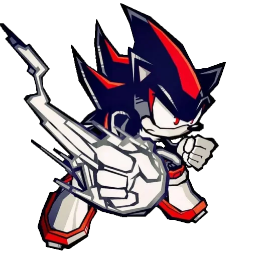 Стикер Ёж Шедоу - 11