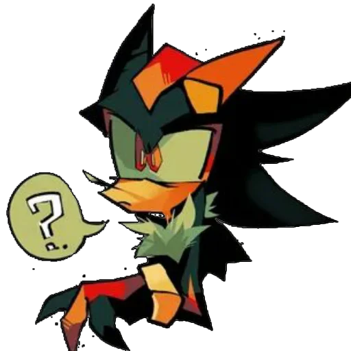 Стикер Ёж Шедоу - 7