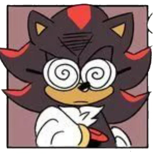 Стикер Ёж Шедоу - 6