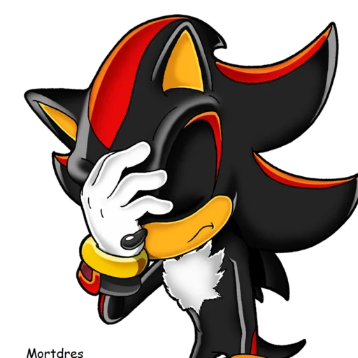 Стикер Ёж Шедоу - 2