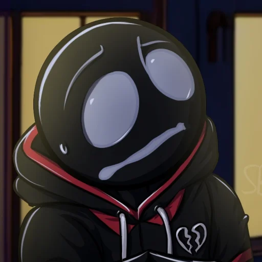 Стикер ShadowManNegr - 1