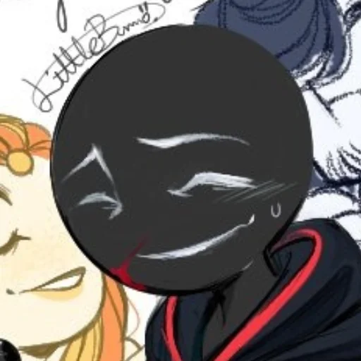 Sticker ShadowManNegr - 1