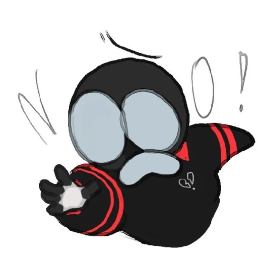 Sticker ShadowManNegr - 1