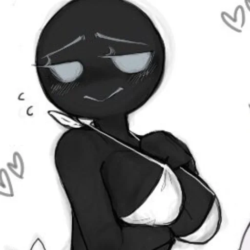 Sticker ShadowManNegr - 1