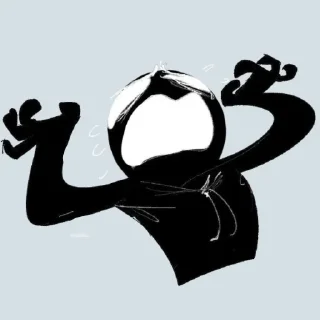 Sticker Шэдоу мен 👣  @HeartfailureA - 2