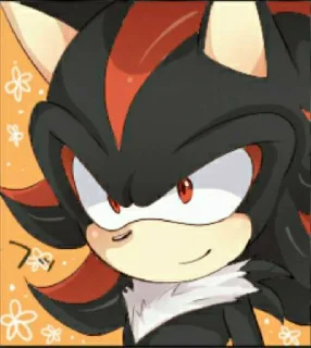 Sticker Shadow the Hedgehog - 1