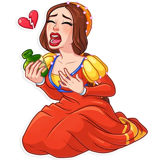 Стикер Romeo and Juliet - 11