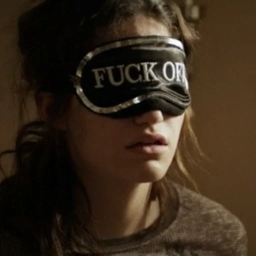 human face person goggles