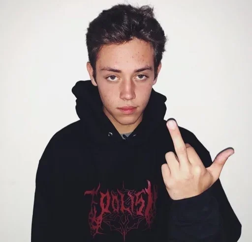 person human face clothing