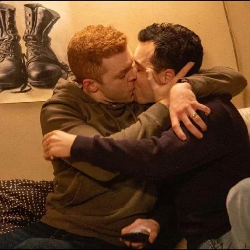 person kiss clothing