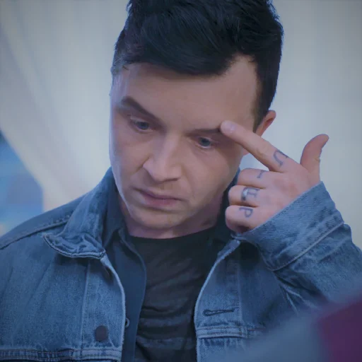 person human face clothing