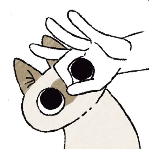 Стикер シャム猫あずき - 0