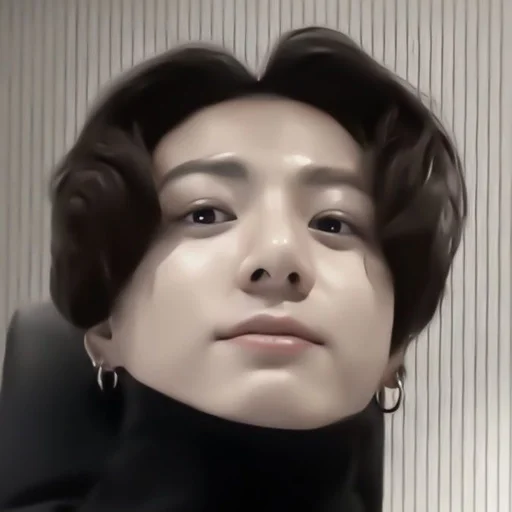 человеческое лицо наушники портрет