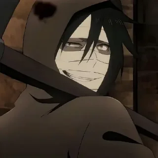 Sticker Ангел Кровопролития @anime_stickerr - 10