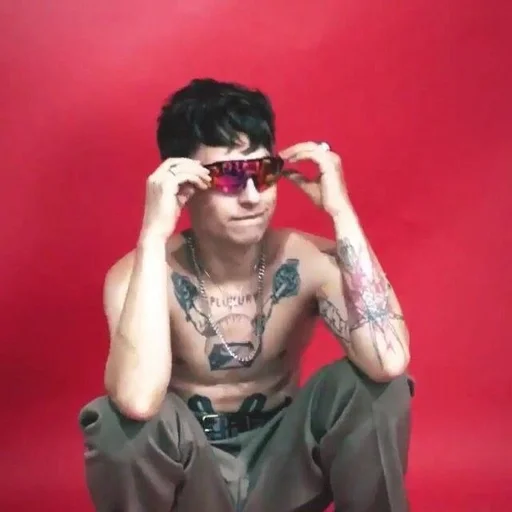 human face person goggles