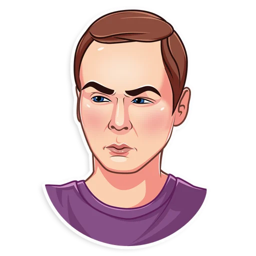 Стикер SheldonCooper - 1