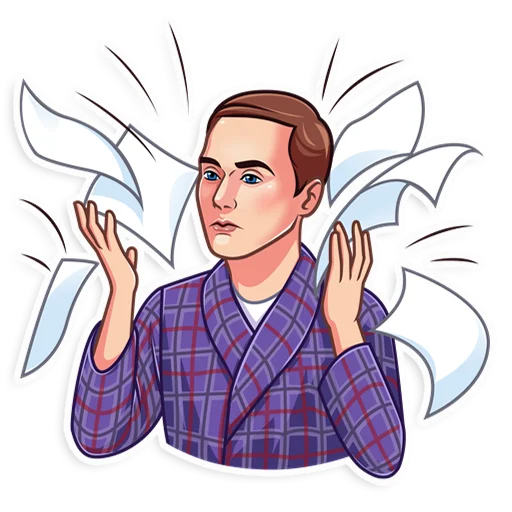 Стикер SheldonCooper - 1