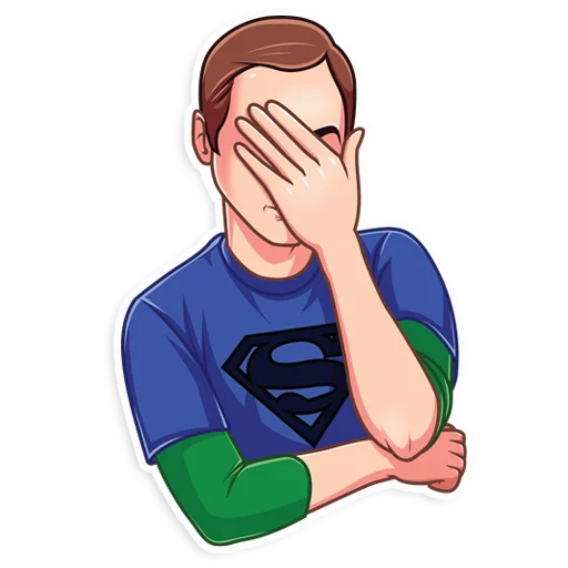 Стикер SheldonCooper - 1