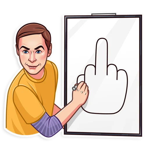Sticker SheldonCooper - 1