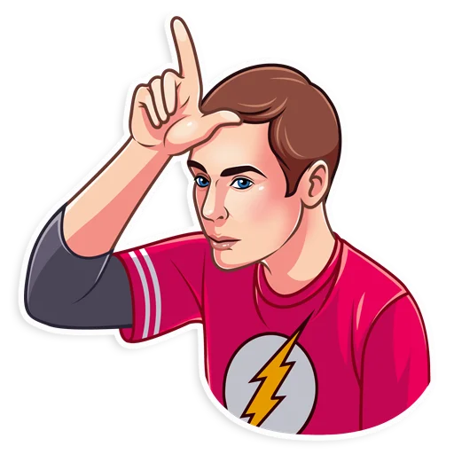 Стикер SheldonCooper - 1