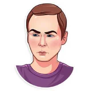 Стикер Sheldon - 10