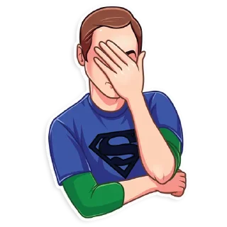 Стикер Sheldon - 7