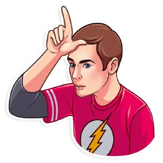 Стикер Sheldon - 1