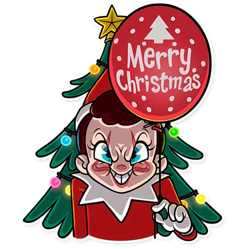 Sticker Elf on The Shelf - 3