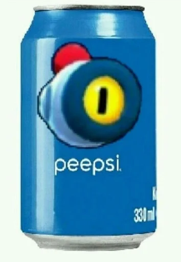 text soft drink tin can