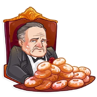 Стикер Крестный Отец - @ShemFather - 9