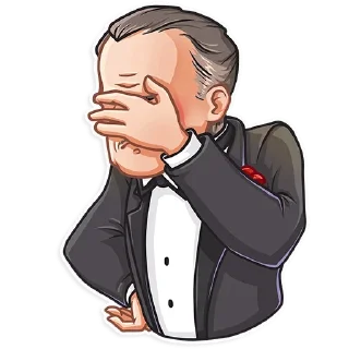 Стикер Крестный Отец - @ShemFather - 4