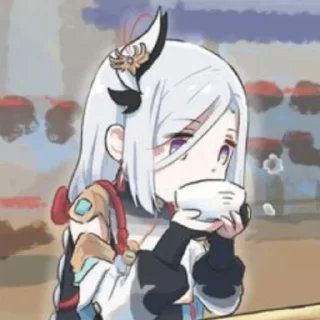 Sticker Шень хе богиня - 1