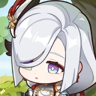 Sticker Шень хе богиня - 6