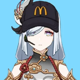 Sticker Шень хе богиня - 0