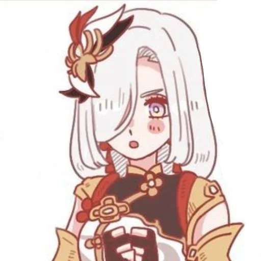 Sticker Shenhe by @stickerhut - 11