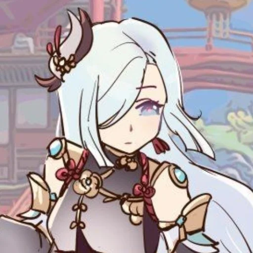 Sticker Shenhe by @stickerhut - 8