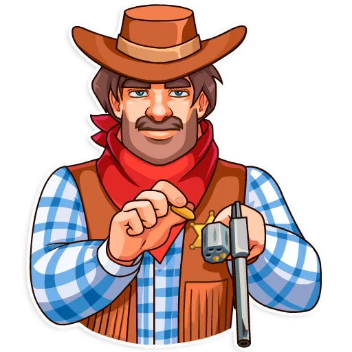 Sticker Sheriff Adam - 5