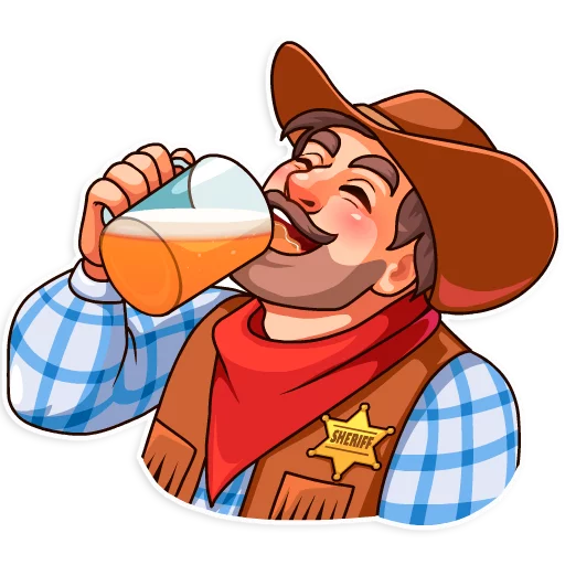 Sticker Sheriff Adam - 1